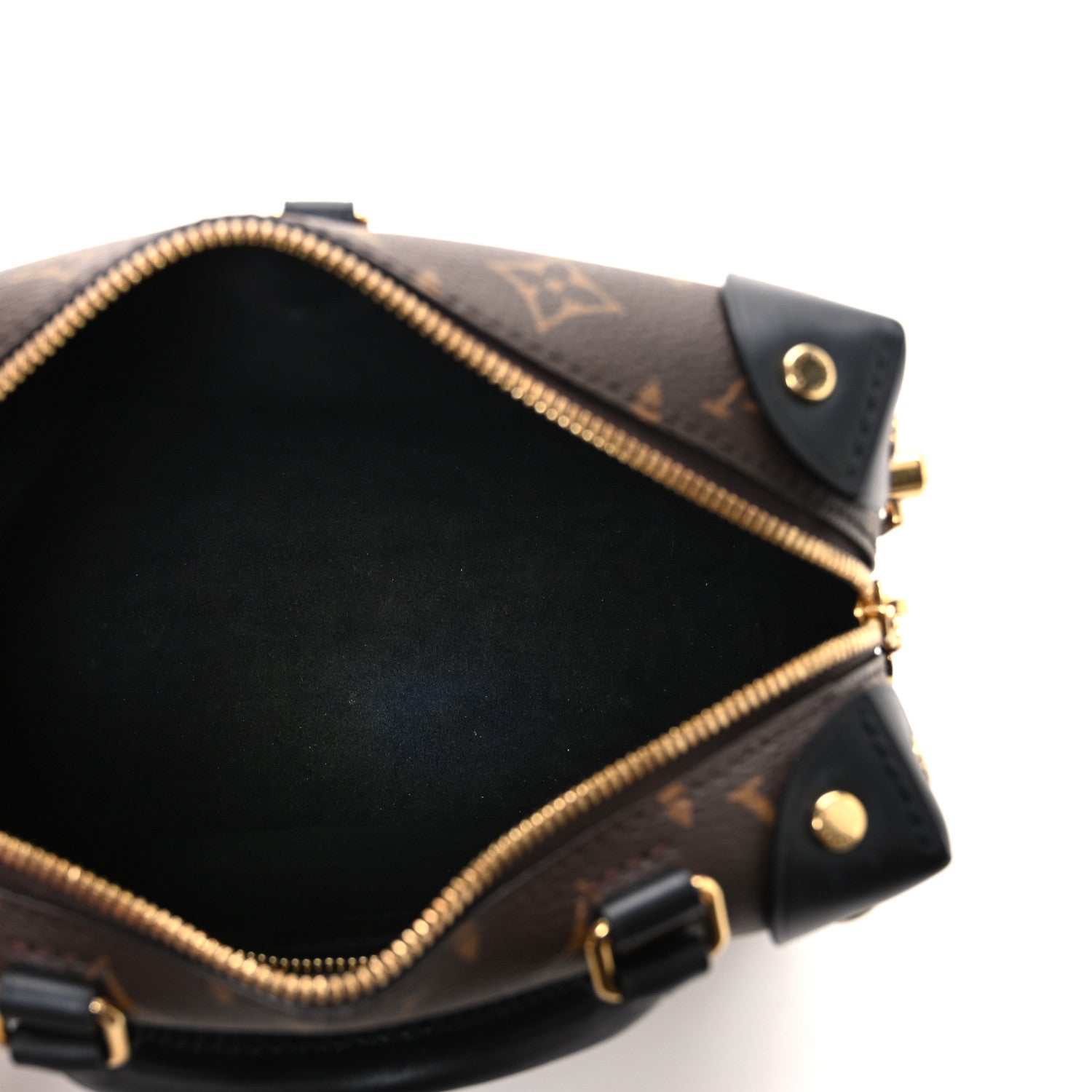 Louis Vuitton Monogram Petite Malle Souple Black 5 of 12