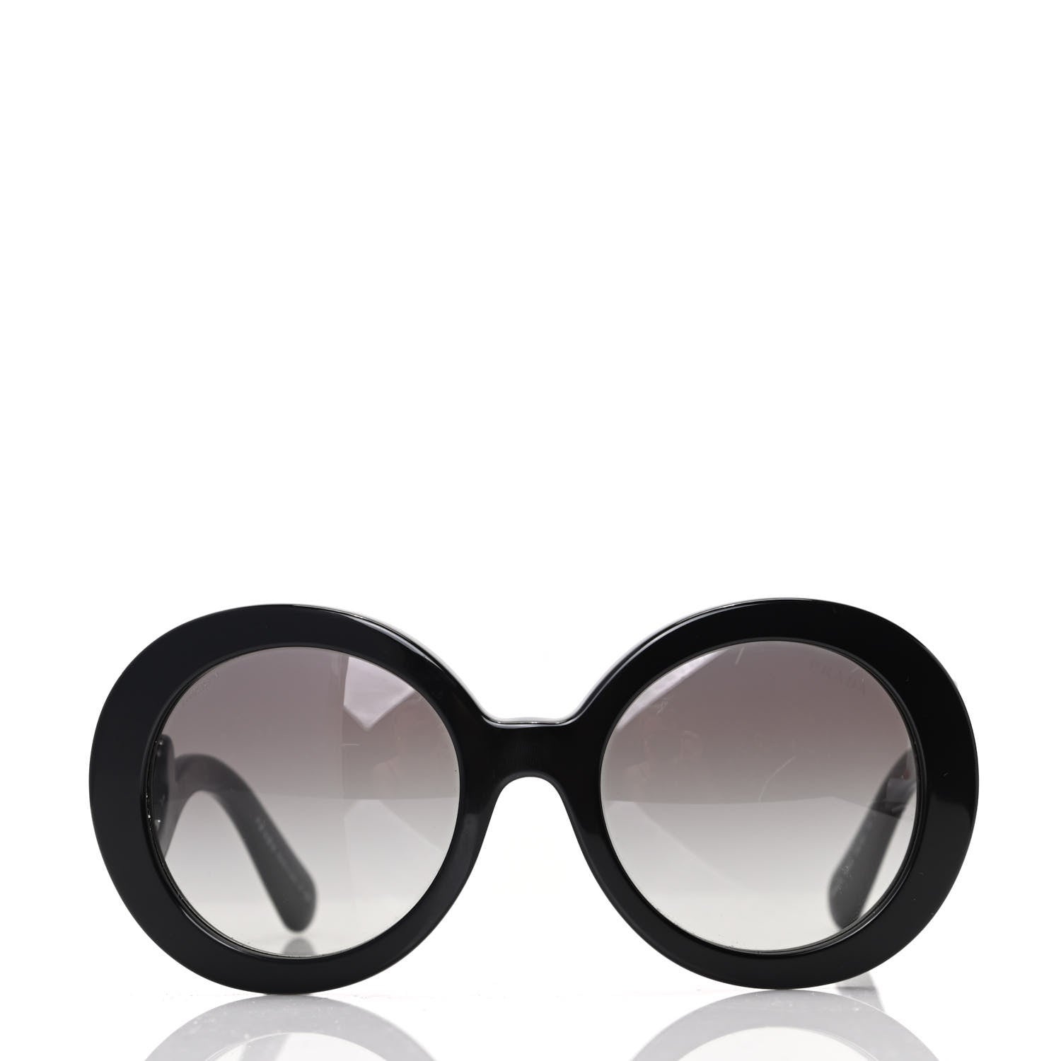 Prada Baroque Sunglasses SPR 27N Black 3 of 9