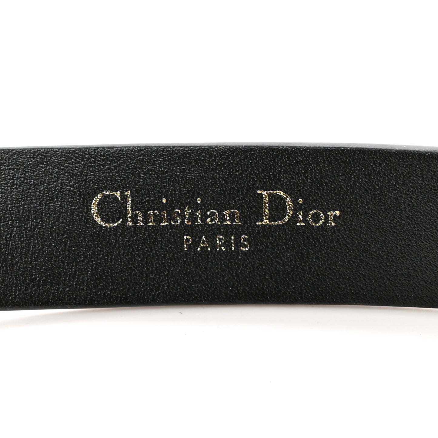 Calfskin Bobby CD Belt With Removable Pouch 90 Black