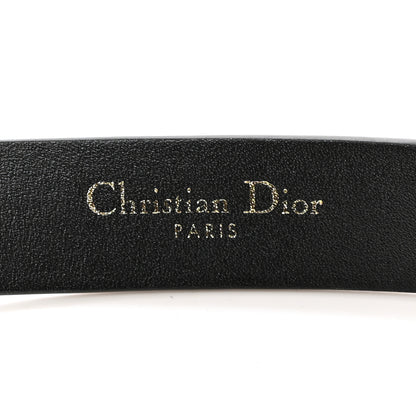 Christian Dior Calfskin Bobby CD Belt With Removable Pouch 90 Black 8 of 8