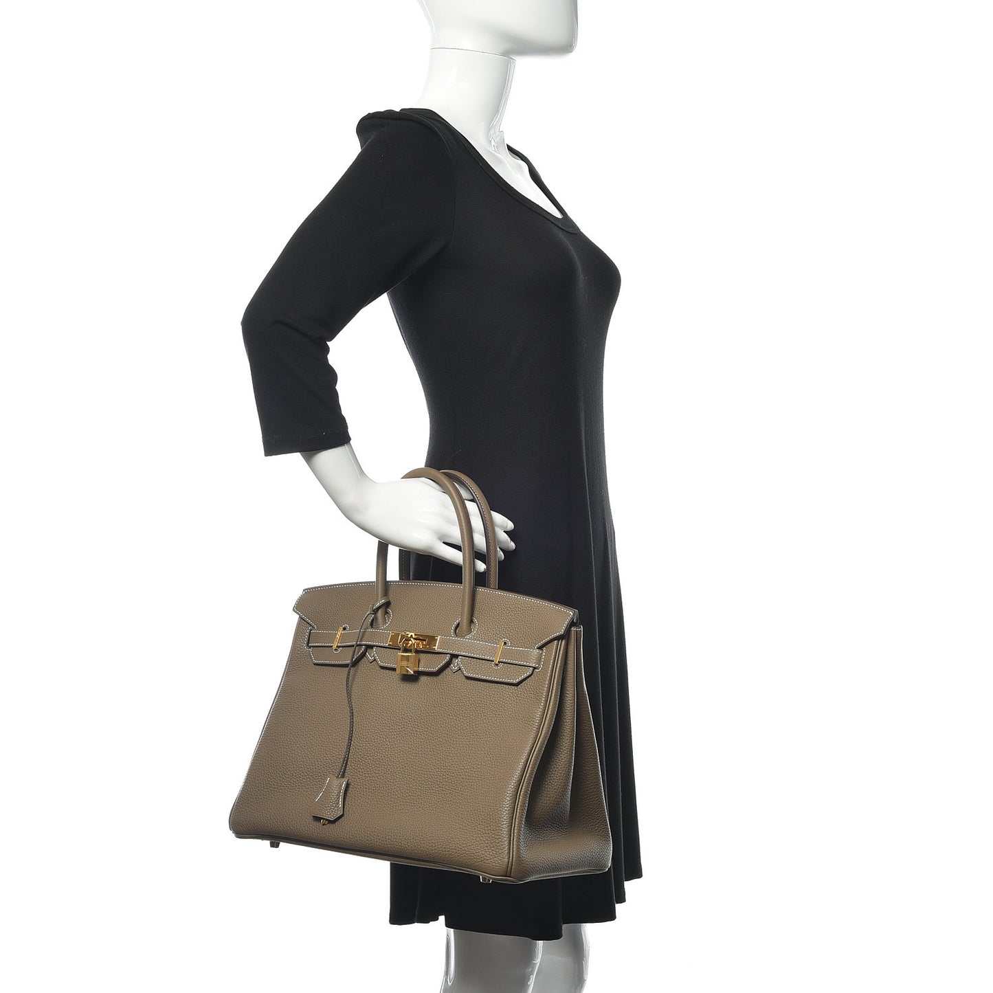 Taurillon Clemence Birkin 35 Etoupe