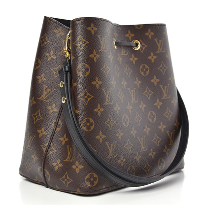 Louis Vuitton Monogram Neonoe MM Black 3 of 11