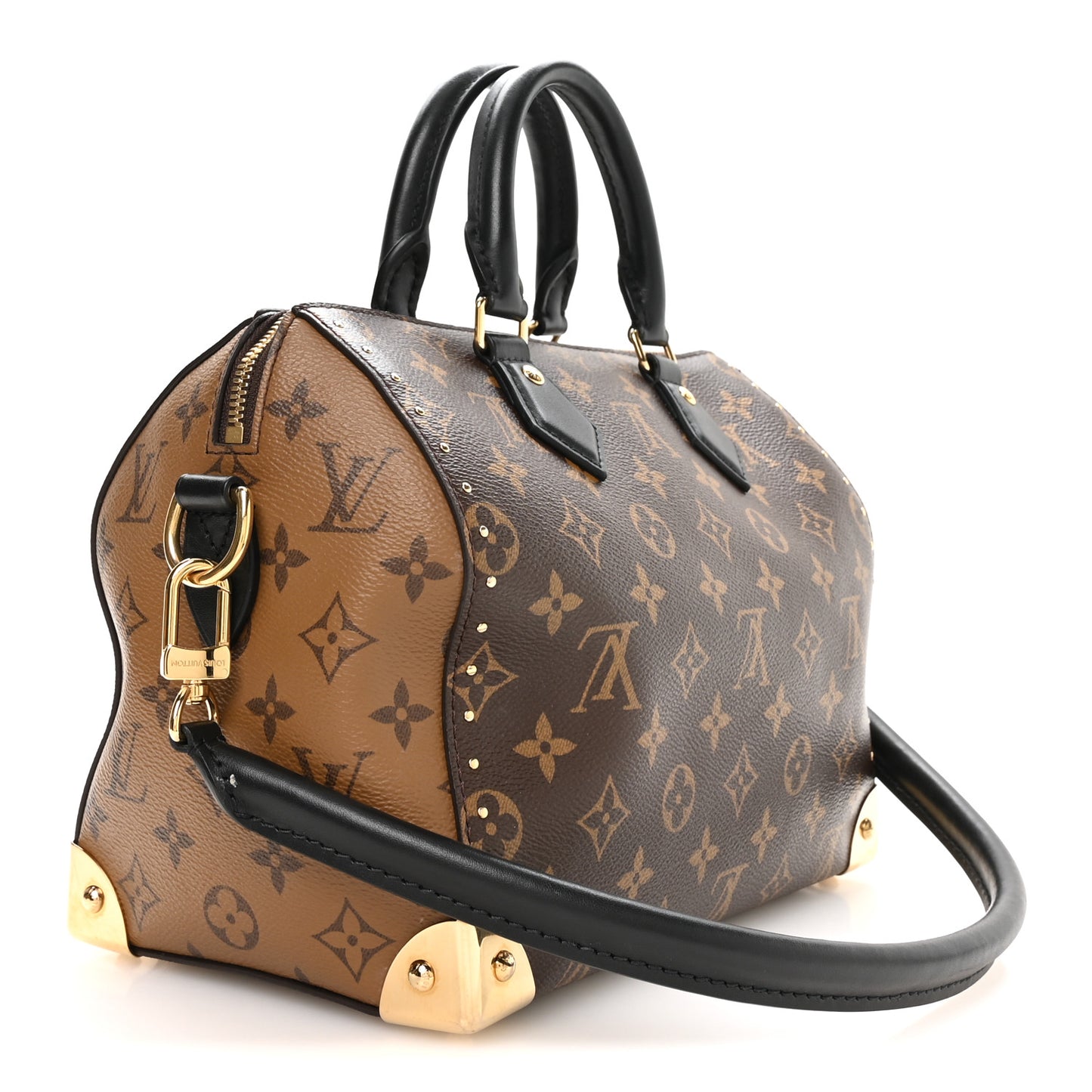 Reverse Monogram Speedy Trunk 25