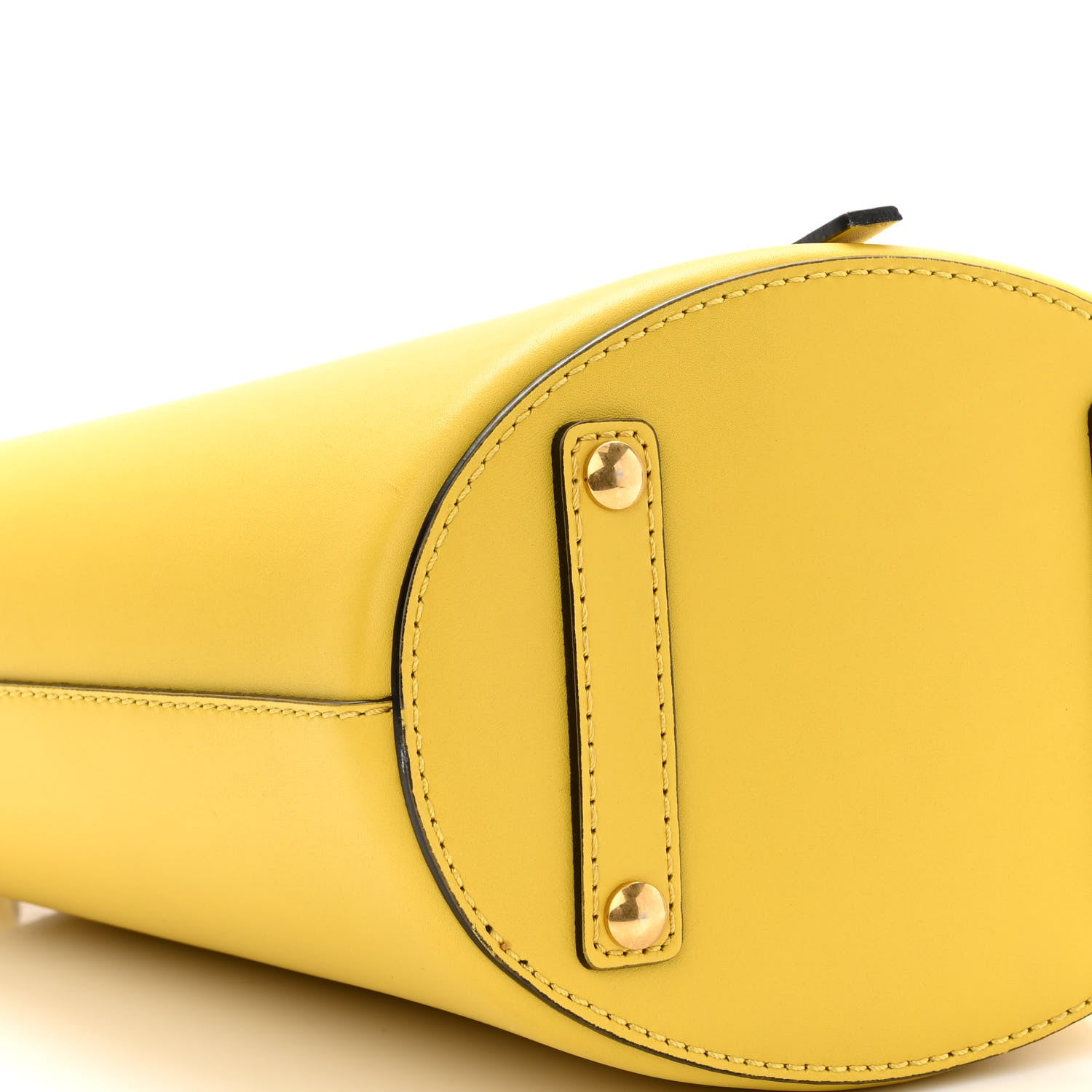 Burberry Supple Calfskin Medium Bucket Larch Yellow 8 of 10