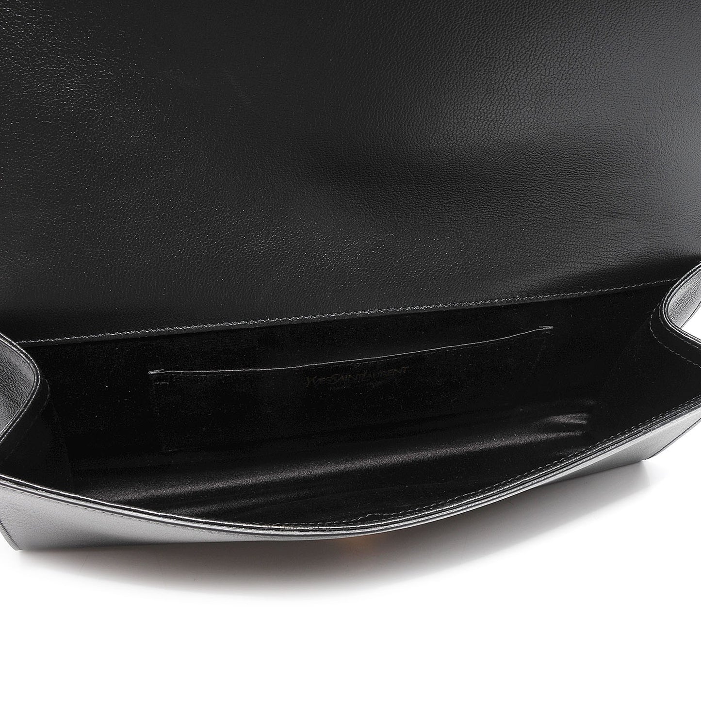 Calfskin Monogram Large Belle De Jour Clutch Black
