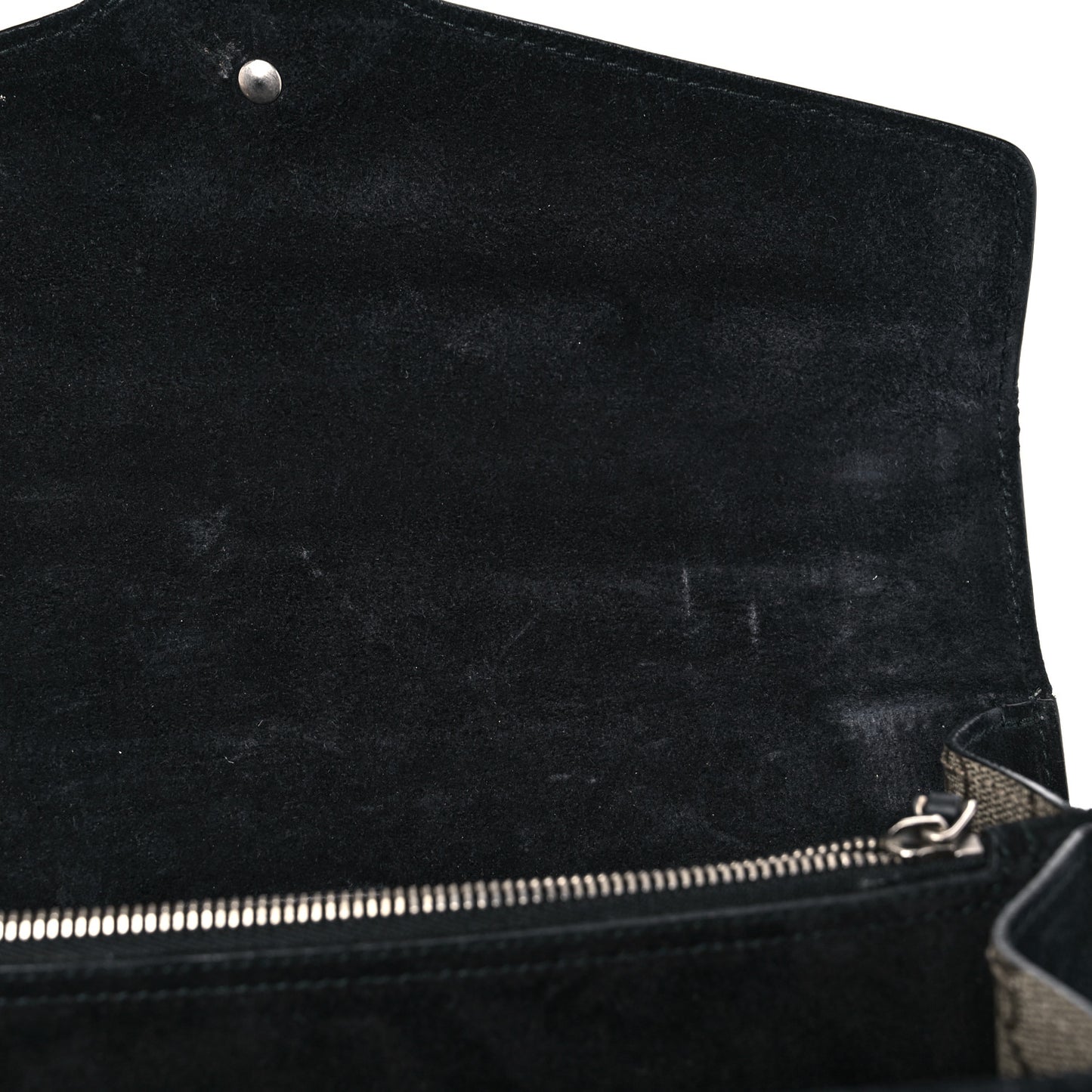 GG Supreme Monogram Crystal Small Dionysus Shoulder Bag Black