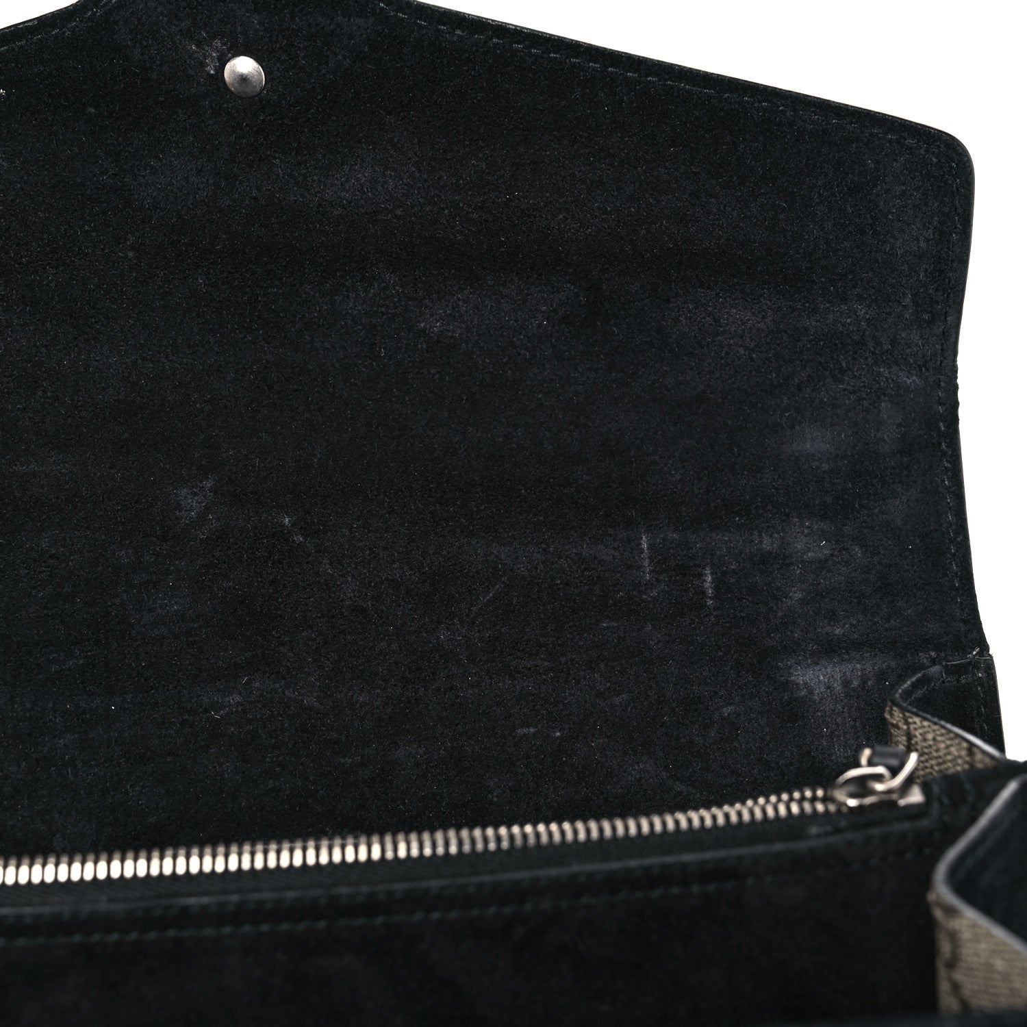 Gucci GG Supreme Monogram Crystal Small Dionysus Shoulder Bag Black 12 of 18