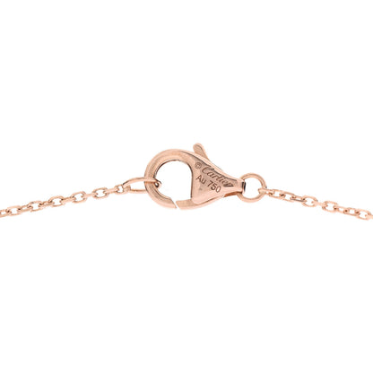 Cartier 18K Pink Gold Diamond Black Onyx XS Amulette de Cartier Pendant Necklace 4 of 6
