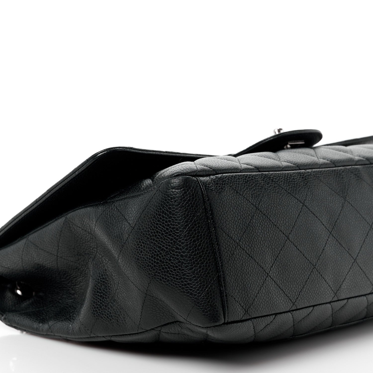 Chanel Caviar Quilted Maxi Single Flap Black 12 of 16