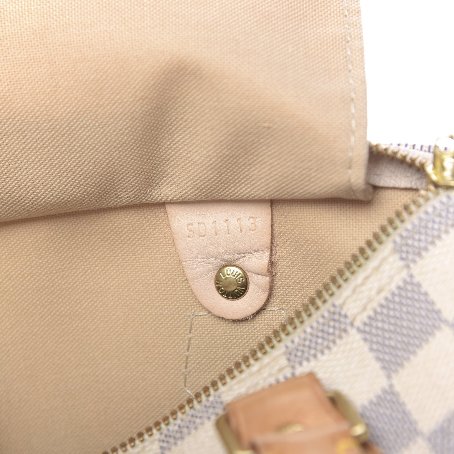 Louis Vuitton Damier Azur Speedy Bandouliere 25 7 of 15