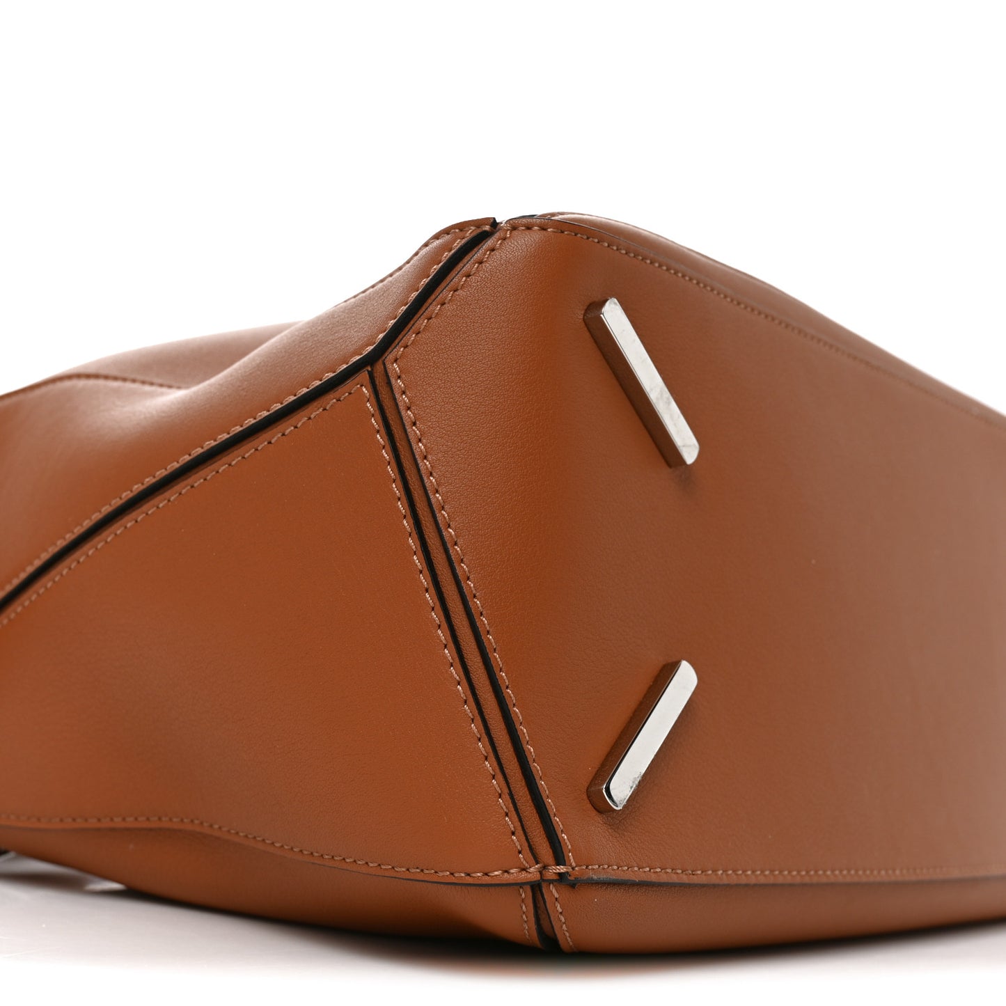 Calfskin Medium Puzzle Bag Tan