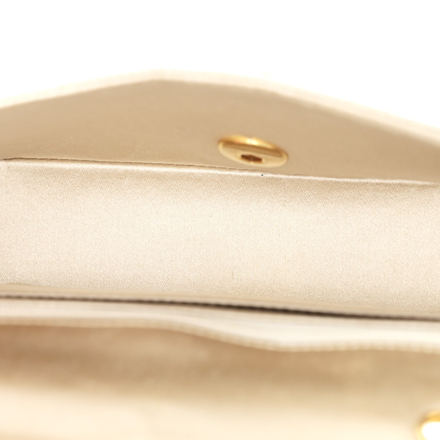 Chanel Satin Quilted Mini Flap Beige 5 of 12