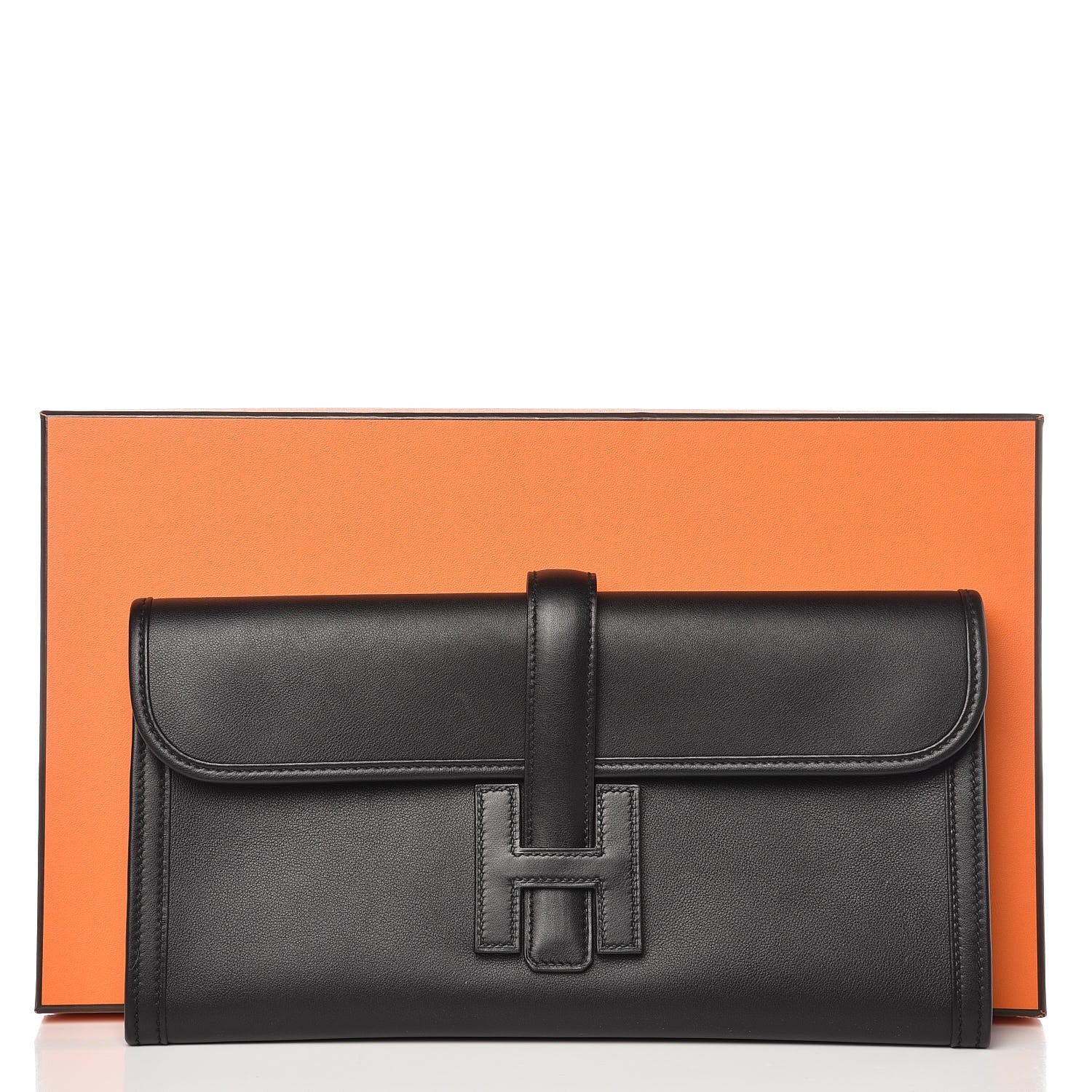 Hermes Swift Jige Elan 29 Clutch Black 8 of 8