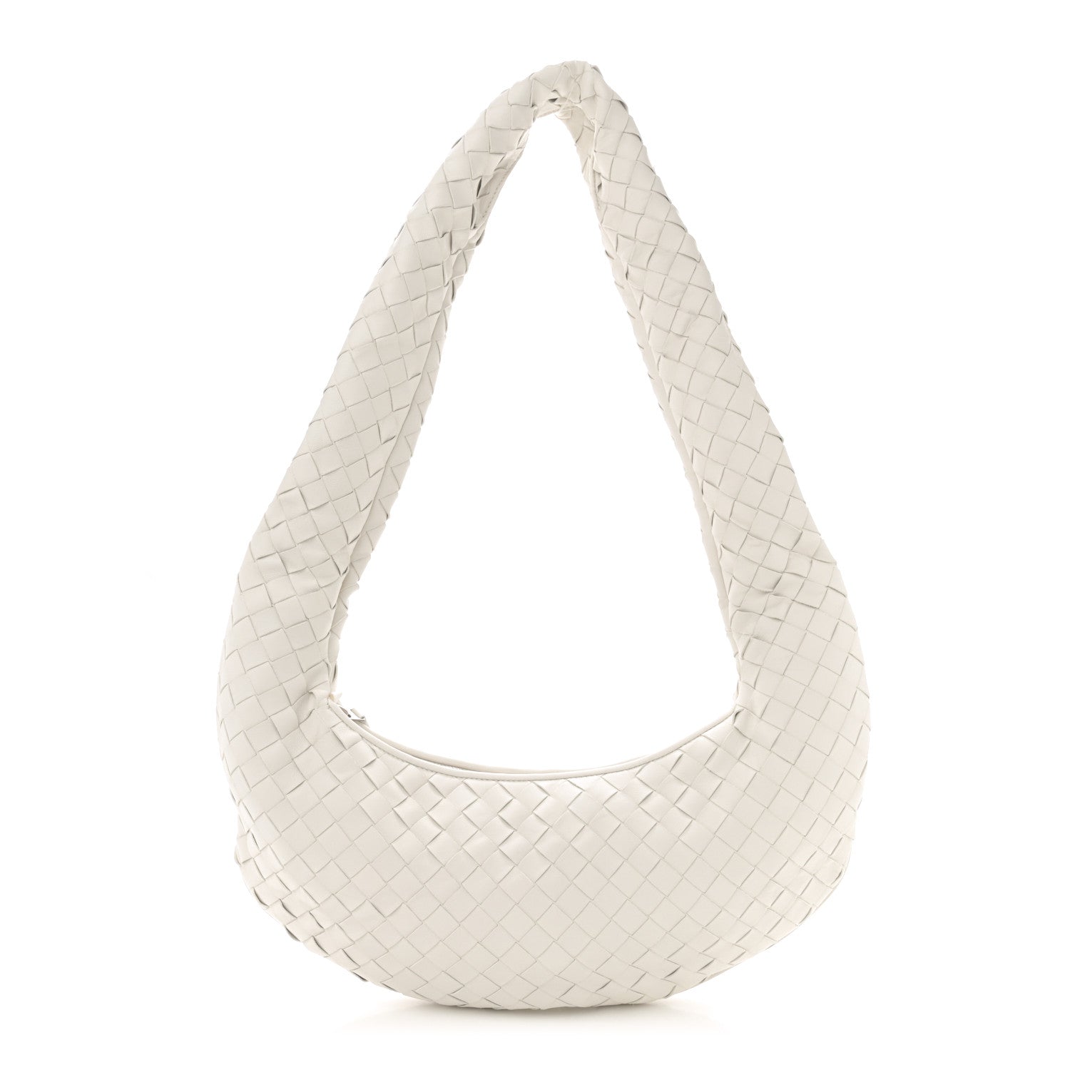Bottega Veneta Nappa Intrecciato Buddy Bag White 1 of 12