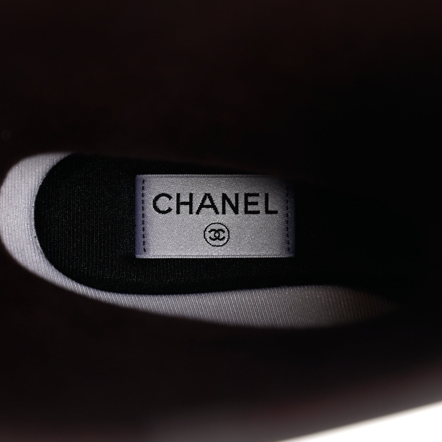 Chanel Caoutchouk CC High Boots 38 Black 6 of 8