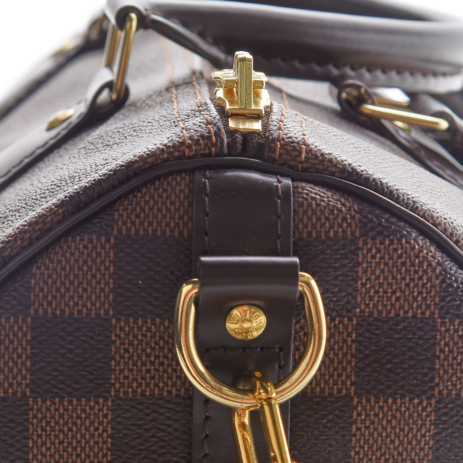 Louis Vuitton Damier Ebene Speedy Bandouliere 30 12 of 15