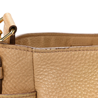 Prada Vitello Daino Side Pocket Hobo Noisette 22 of 22