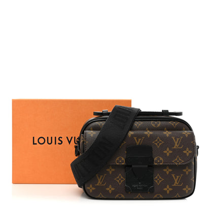 Louis Vuitton Monogram Macassar S Lock Messenger 8 of 8