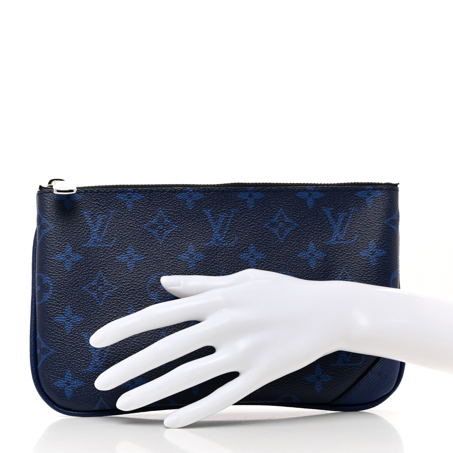Taigarama Trio Messenger Small Pochette Cobalt