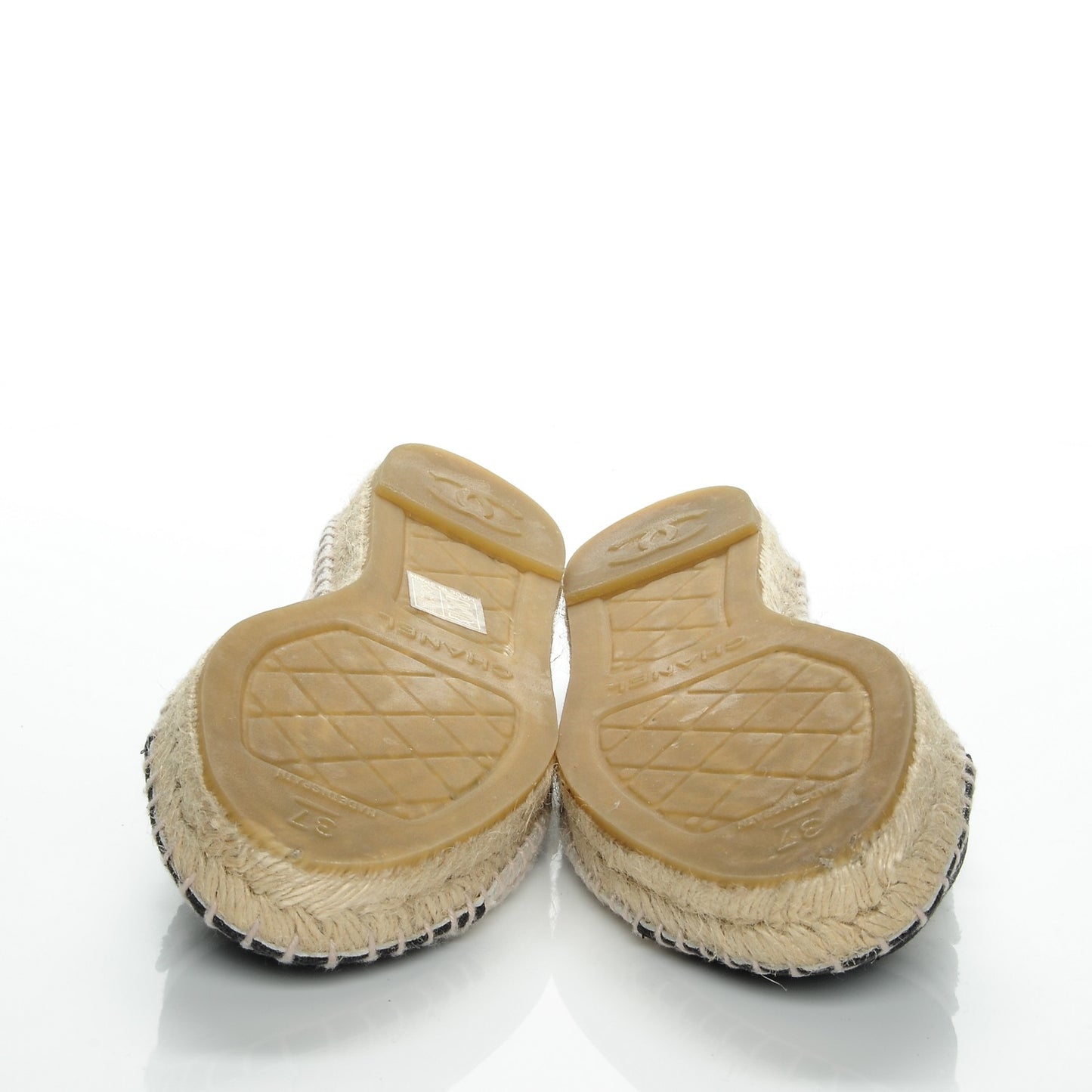 Toile CC Espadrilles 37 Beige Black