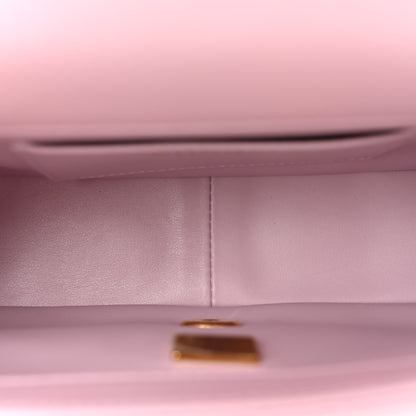 Chanel Lambskin Quilted Pearl Small Flap Light Purple 5 of 11