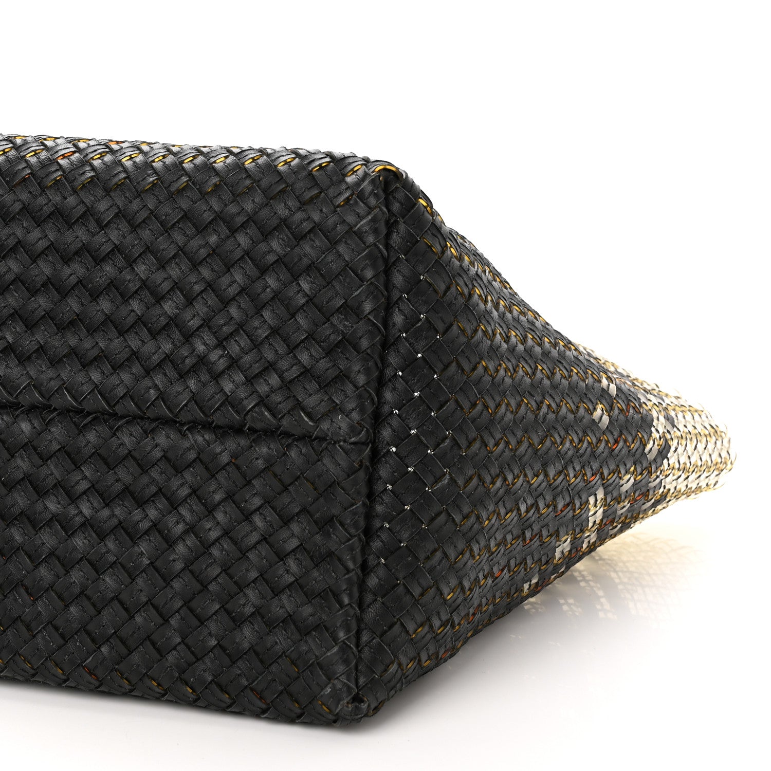 Bottega Veneta Nappa Intrecciato PVC Medium Cabat Black 9 of 9