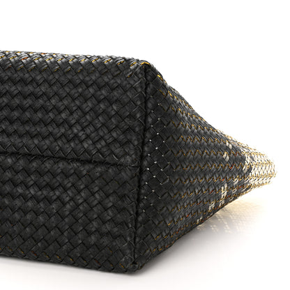 Bottega Veneta Nappa Intrecciato PVC Medium Cabat Black 9 of 9