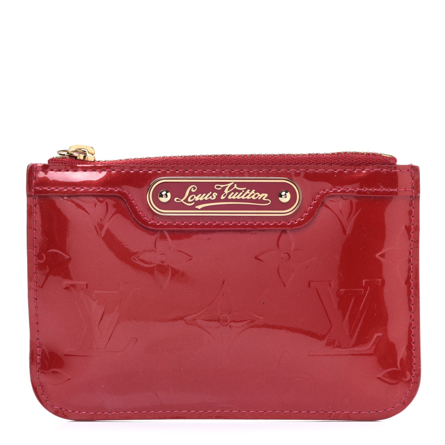 Louis Vuitton Vernis Key Pouch Pomme D'Amour 1 of 8