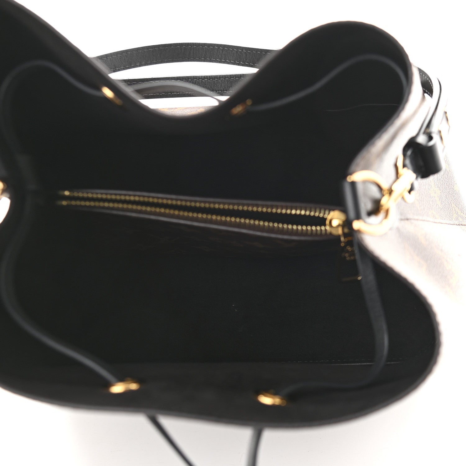 Louis Vuitton Monogram Neonoe MM Black 5 of 8