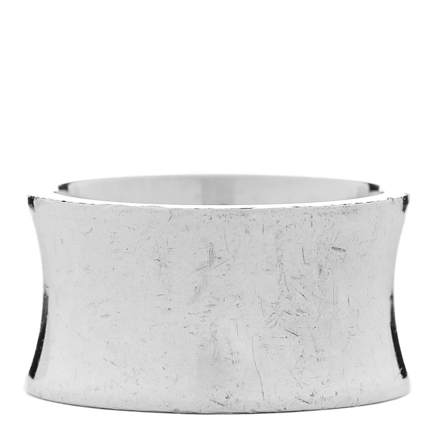 Sterling Silver Wide 1837 Ring 58 8.5