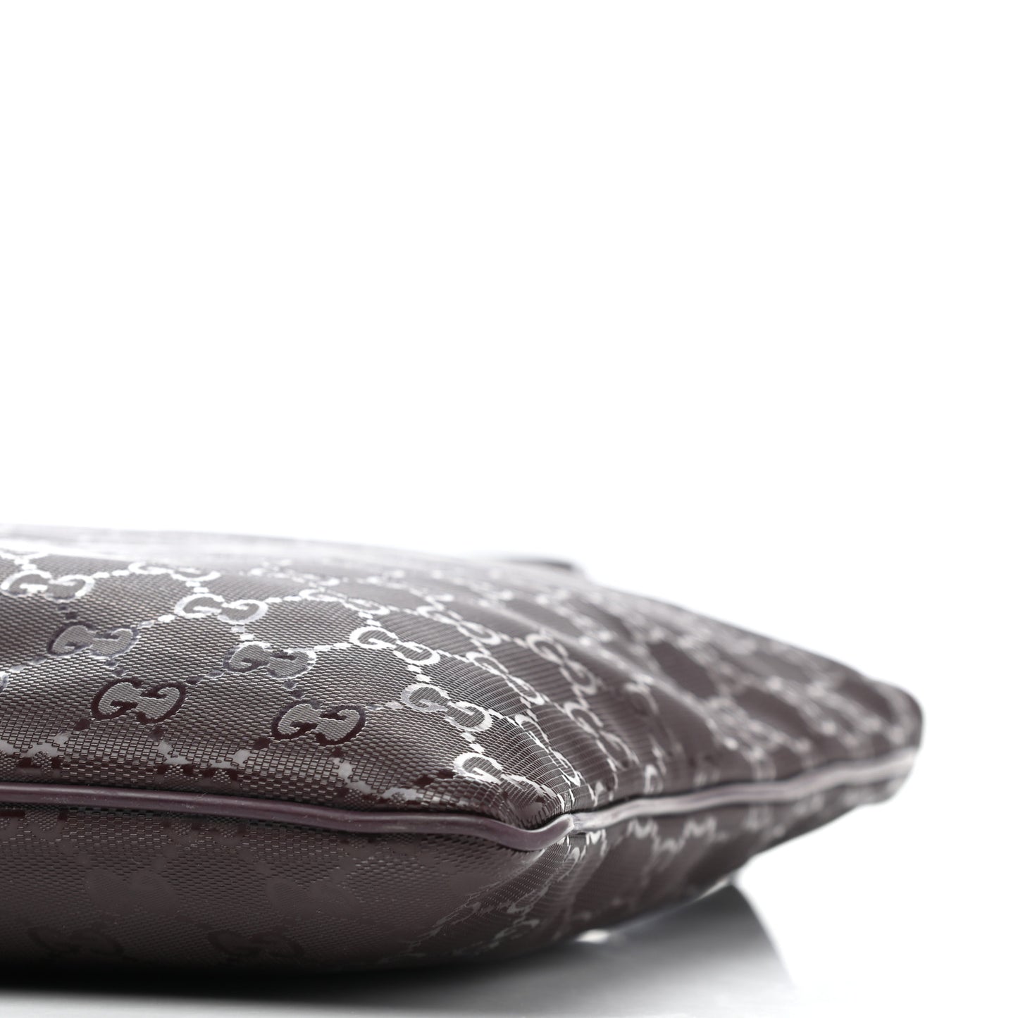 Imprime Monogram Small Flat Messenger Bag Bordeaux
