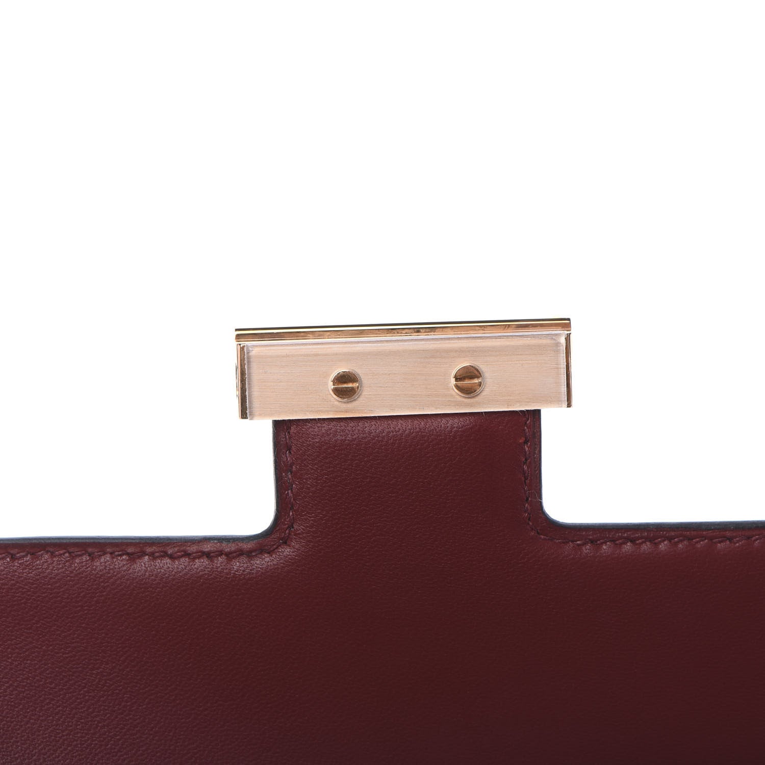 Hermes Shiny Niloticus Crocodile Lizard Marquette Constance 24 Rouge H 9 of 22