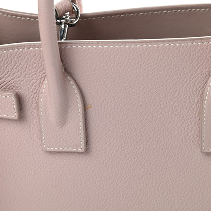 Saint Laurent Grained Calfskin Baby Sac De Jour Antique Rose 13 of 16