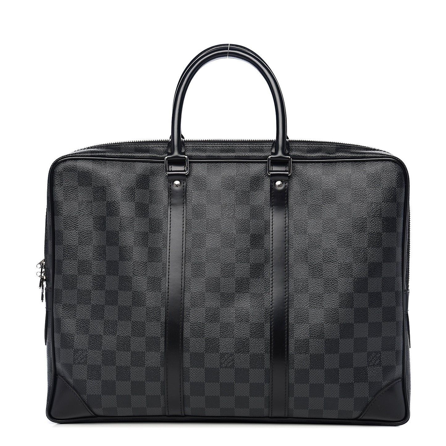 Damier Graphite Porte-Documents Voyage