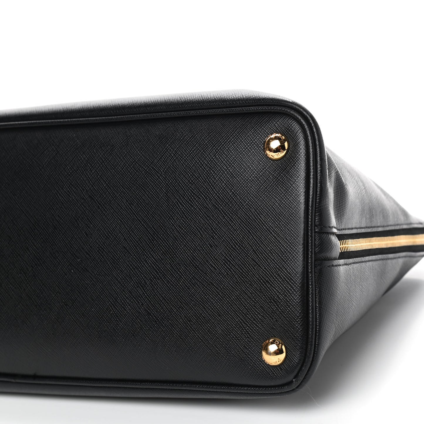 Saffiano Lux Large Promenade Tote Black