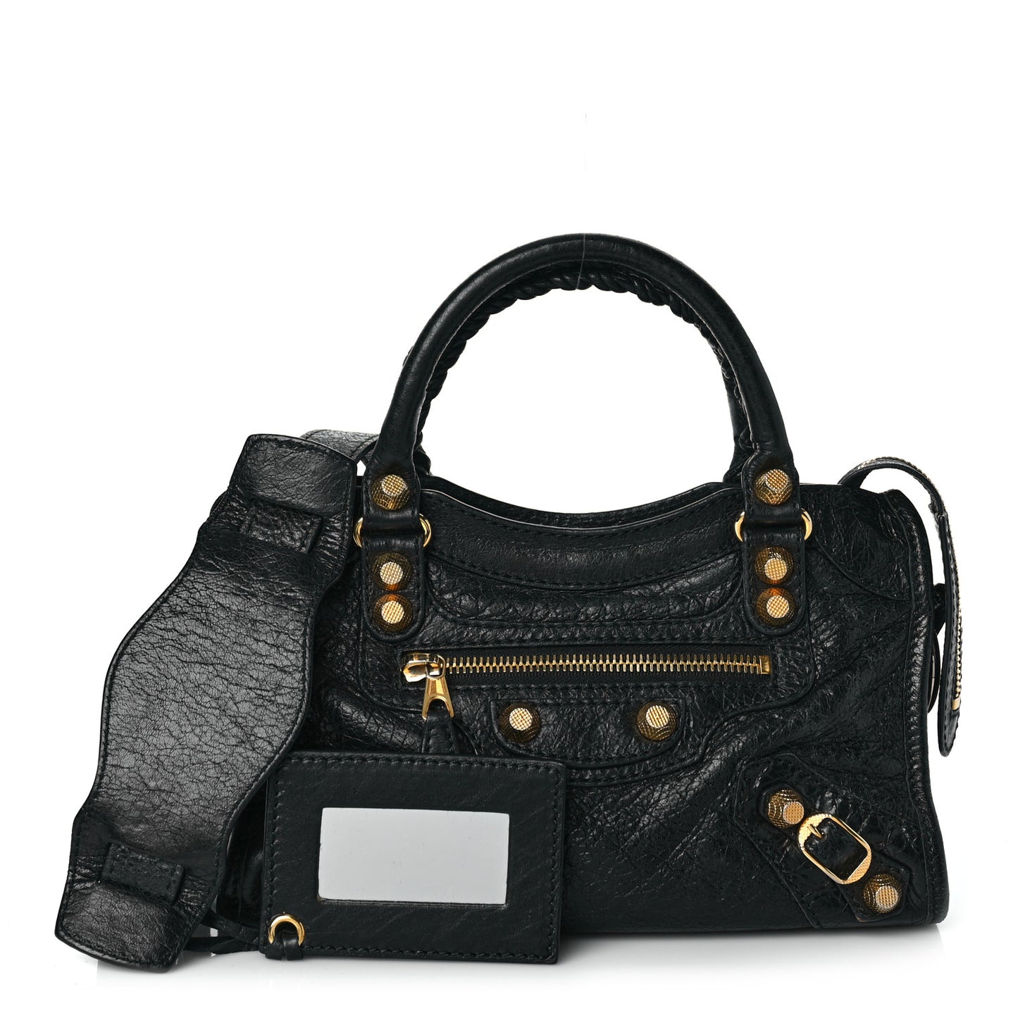 Agneau Giant 12 Gold Hardware Mini City Black