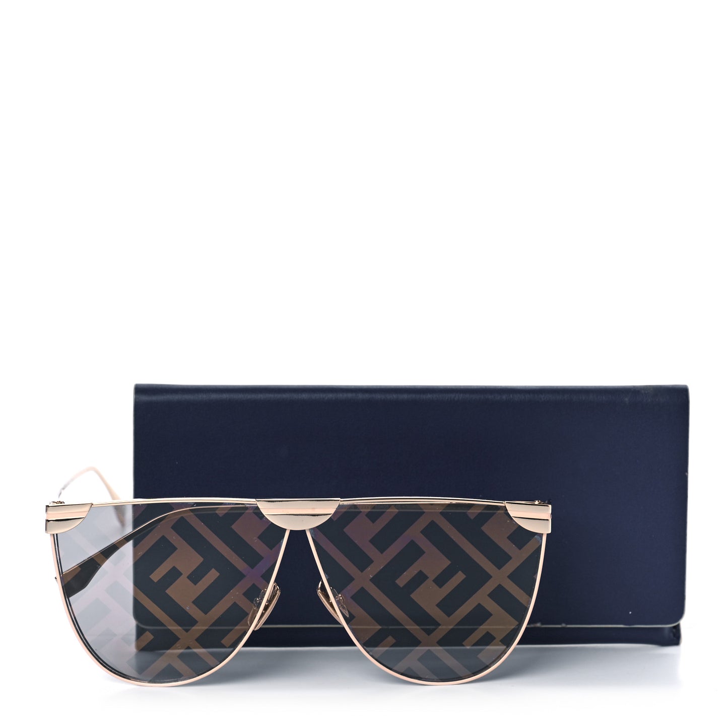 FF Fabulous 2.0 Shield Sunglasses FF 0467/S Gold