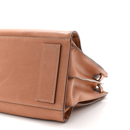Saint Laurent Smooth Calfskin Medium Supple Sac De Jour Brown 10 of 11
