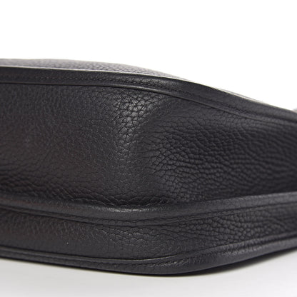 Hermes Taurillon Clemence Evelyne III PM Black 12 of 14