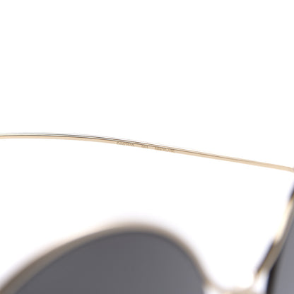 Gucci Round Pearl Tip Sunglasses GG0253S Gold 7 of 8