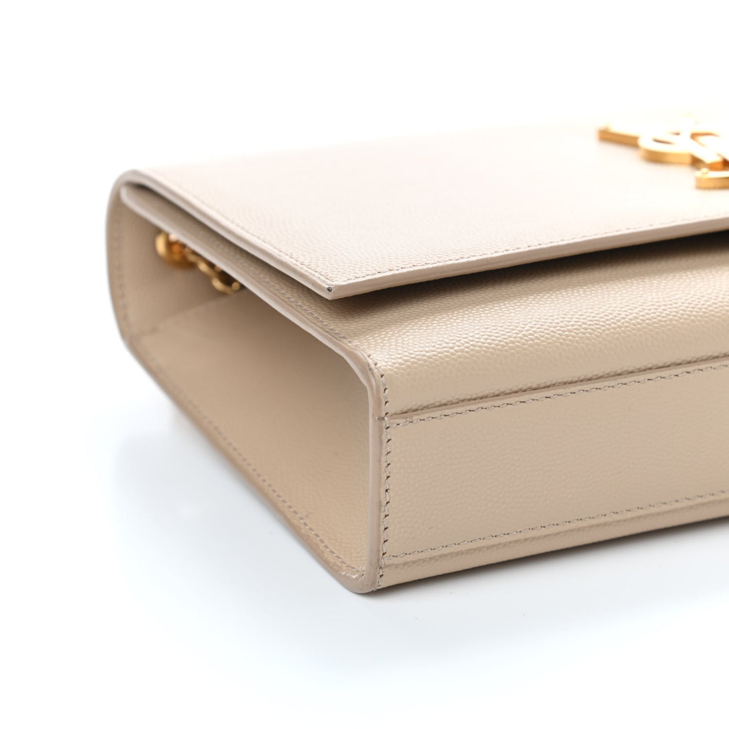 Grain De Poudre Medium Monogram Kate Satchel Nude Powder