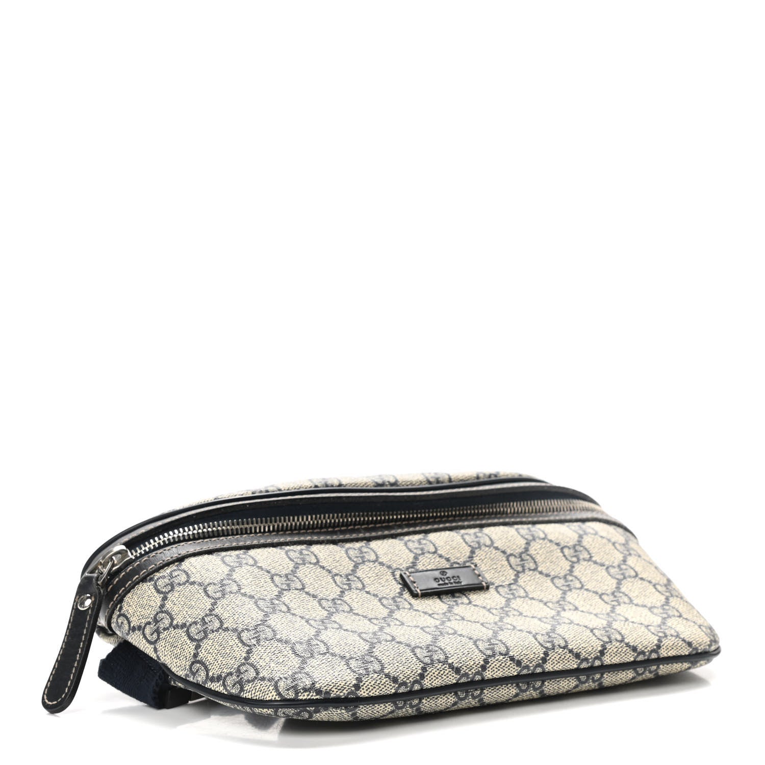 Gucci GG Supreme Monogram Belt Bag Navy 5 of 11