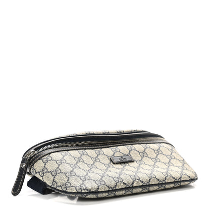 Gucci GG Supreme Monogram Belt Bag Navy 5 of 11