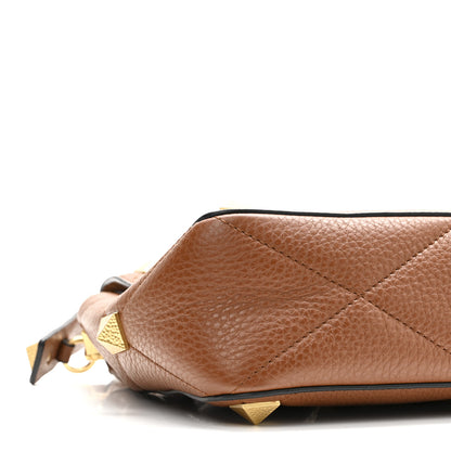 Valentino Garavani Grained Calfskin Large Roman Stud Shoulder Bag Selleria 8 of 9