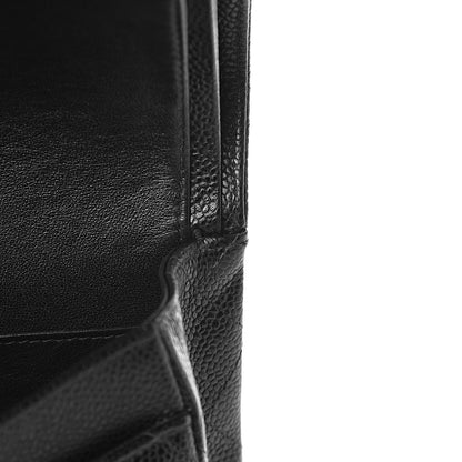 Chanel Caviar Quilted Medium Double Flap Black 9 of 16