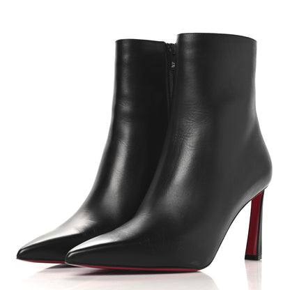 Christian Louboutin Calfskin Condora Booty 85 Ankle Boots 39.5 Black 4 of 9