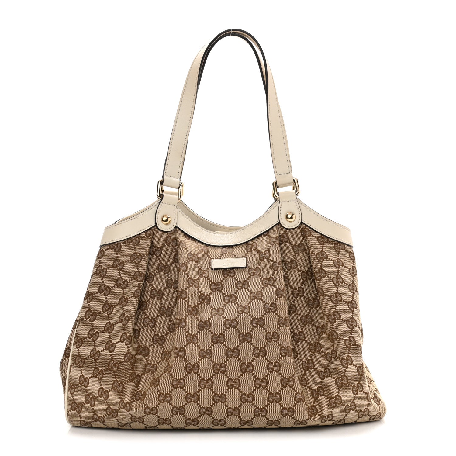 Gucci Monogram Shoulder Bag White 1 of 10