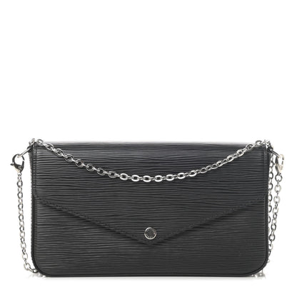 Louis Vuitton Epi Pochette Felicie Black 1 of 14