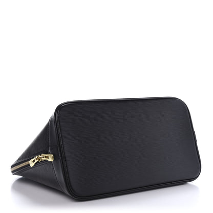 Louis Vuitton Epi Alma PM Black 4 of 10