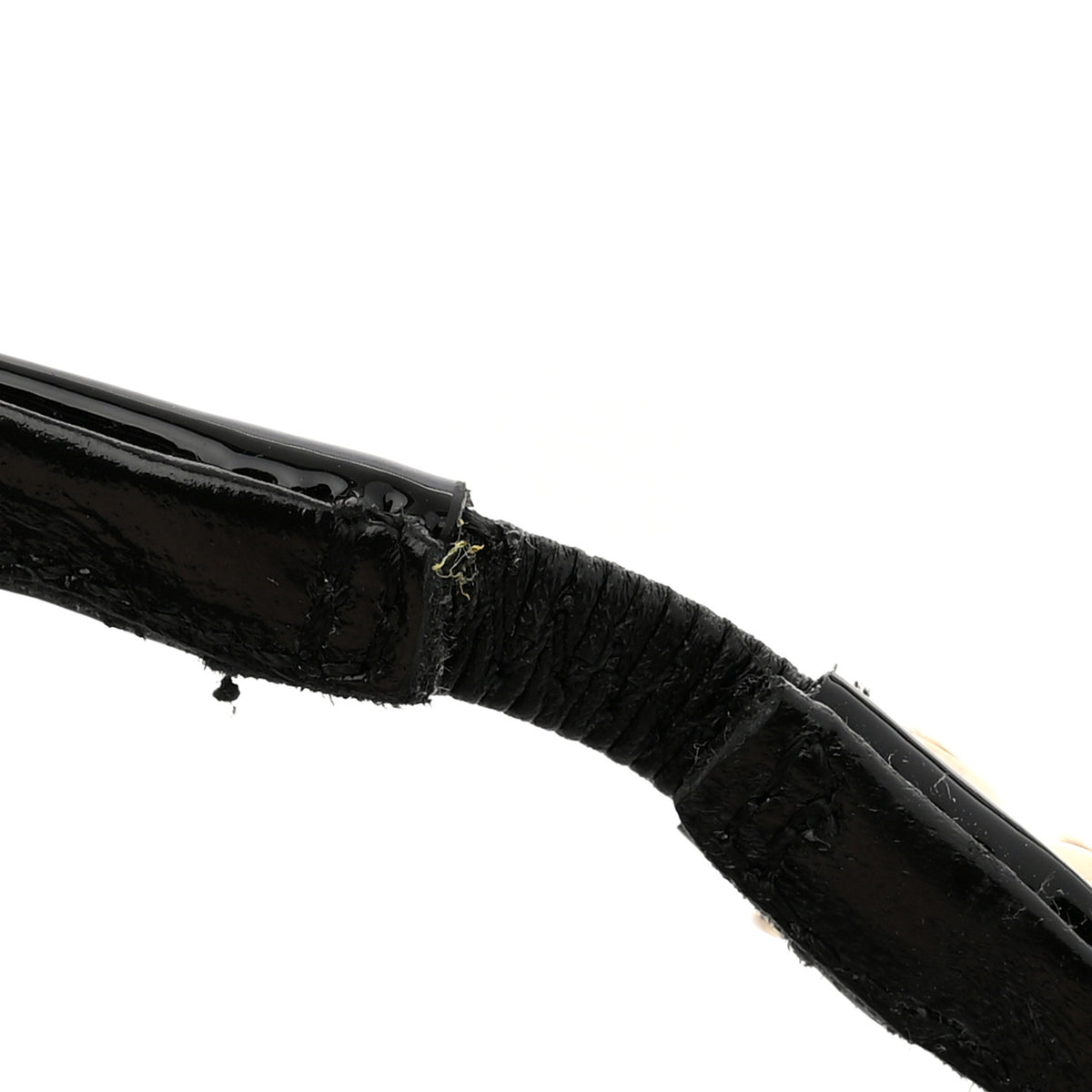 Vernice Crystal Nappa Charlotte Signoria Slingback Pumps 37 Black